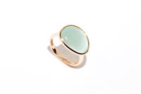 Anello Madì Donna Laguna Goccia in Argento Quarzo idrotermale 38939-MADÌ - 38939-MADÌ